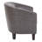 Slaven Faux Leather Barrel Chair-1566726610