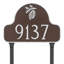 Lexington 1-Line Lawn Address Sign-594937961-594937969