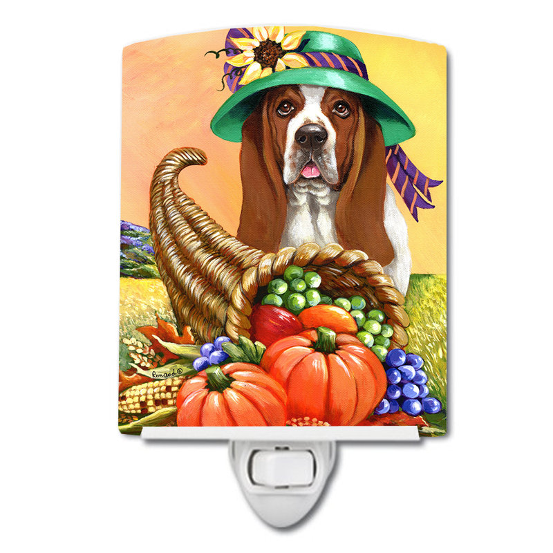 Veilleuse English Bulldog, Basset hound