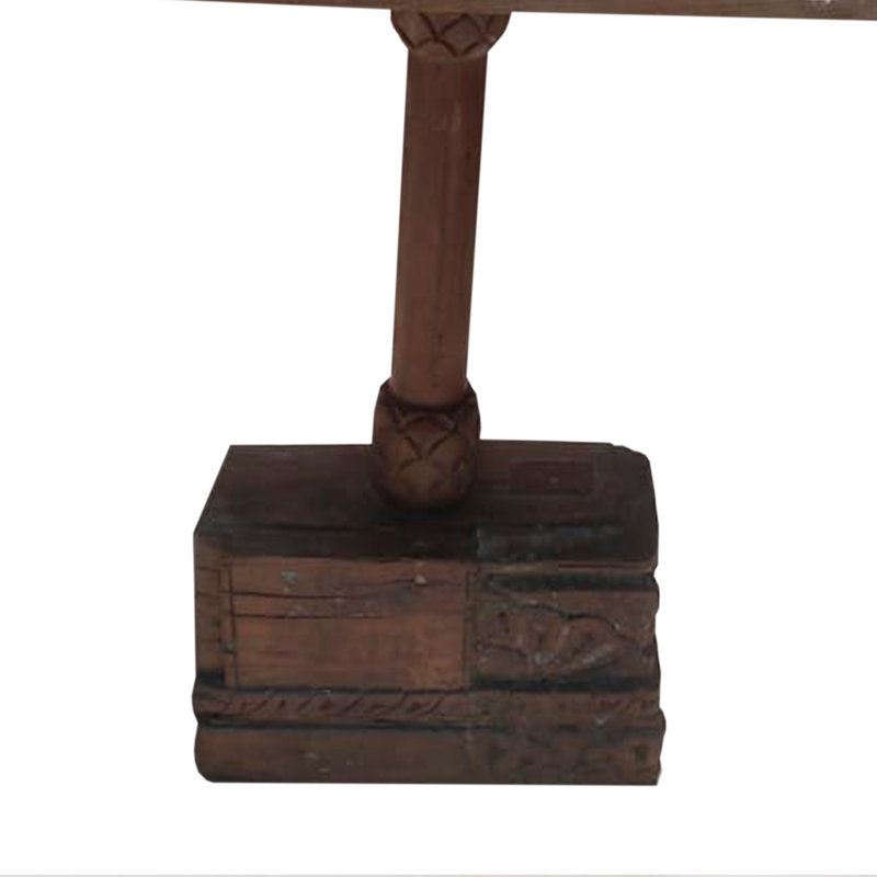 Argjirulla Solid Wood Frame End Table