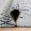 Tapis unique en laine noué à la main gris nouvel âge 7 pi 10 po x 10 pi 4 po Orrtanna