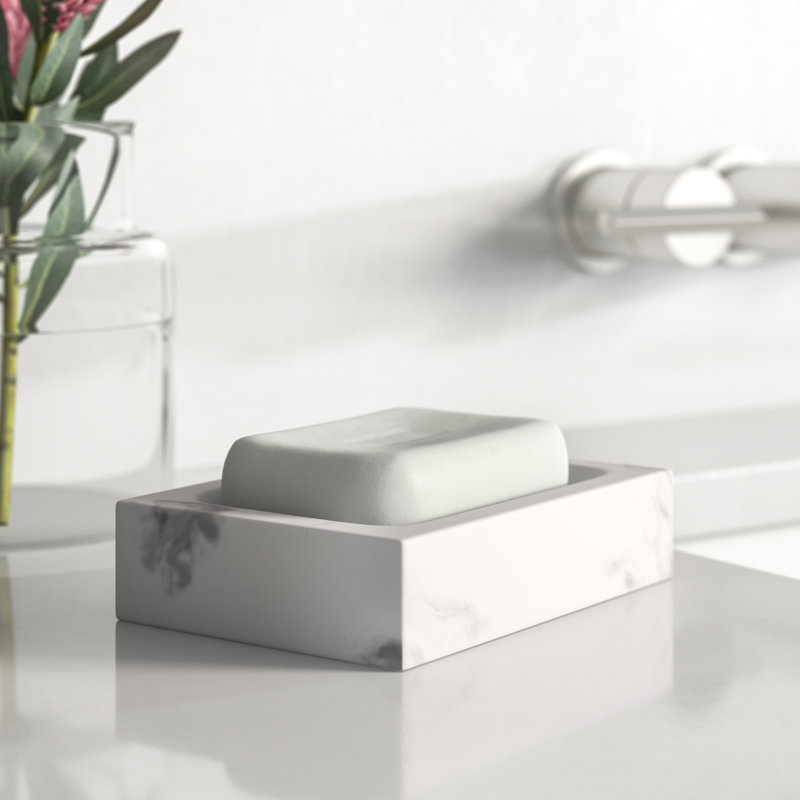 Porte-savon en polyester Ariceli
