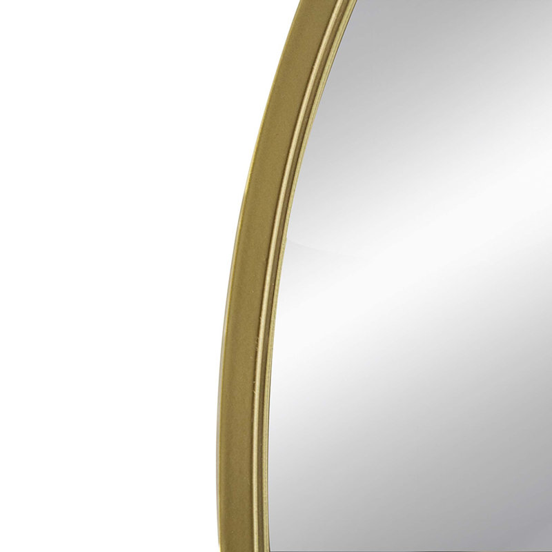 28x1x74" Celine Arch Body Mirror, Gold