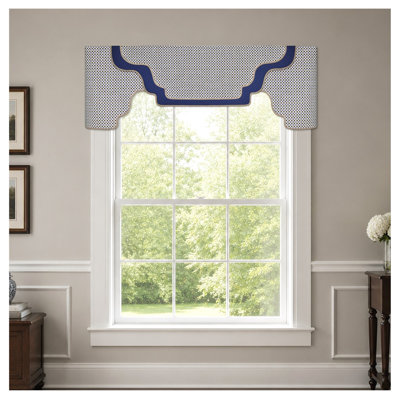 Arched Style Cornice Valance – Reusable Custom Window Treatment Kit