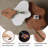 62”Modern Luxury Irregular Cloud Solid Wood Coffee Table Set