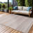 Waikiki Striped Indoor/Outdoor Rug-44177720