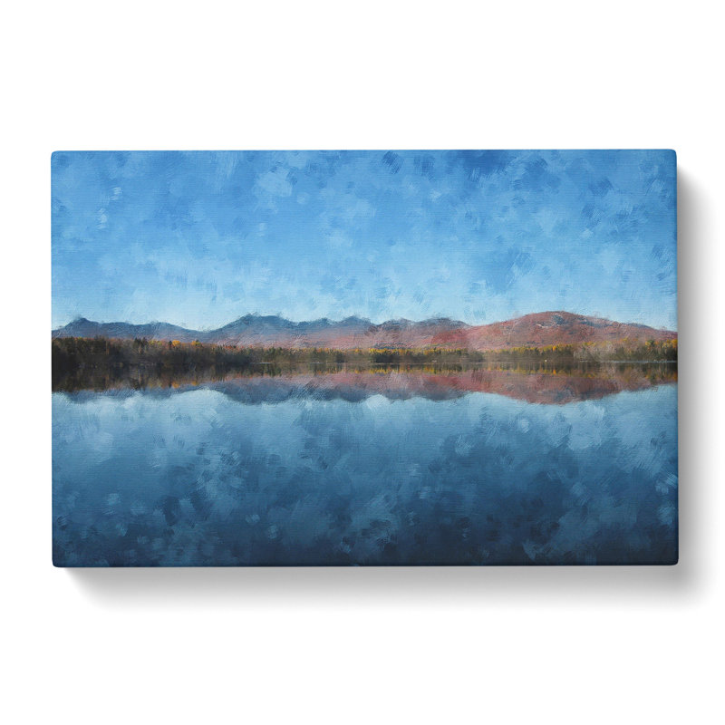 Lake Jerico In New Hampshire - Wrapped Canvas, 35cm H x 50cm W x 3cm D