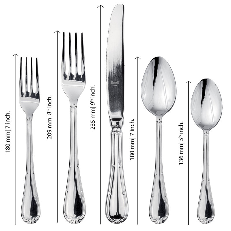 Raffaello 20 - Piece Stainless Steel Flatware Set - Service for 4
