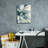 'Spontaneous 1 Sapphire' by Danhui Nai Canvas Wall Art-108584556