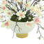Butterfly Magnolia In A Ceramic Round Vase