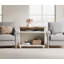 Grande table de bout de 37 po, grande table d'appoint avec 2 rangements pour le salon, meuble télé de campagne avec tablette de rangement-819098131