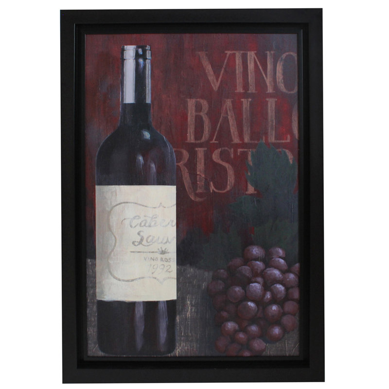 « wine time », cadre photo sur bois