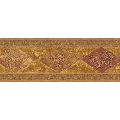 Bordure de papier peint L 15 pi x l 7 po Kamorian