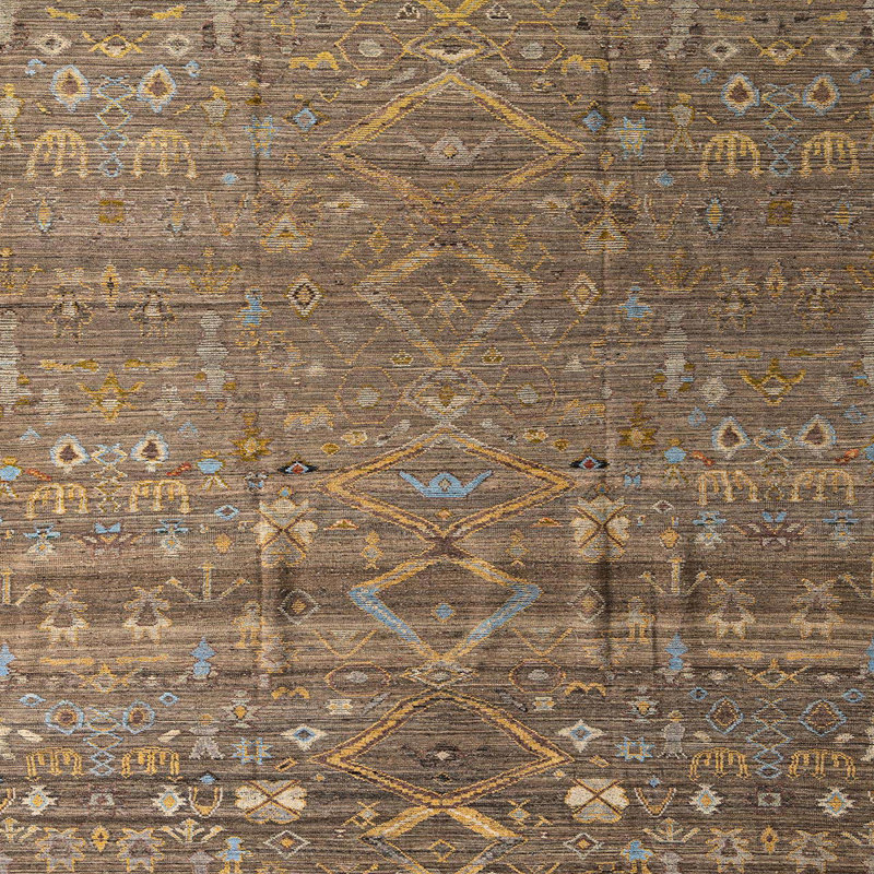 Abstract Indoor Rug, Square 8'