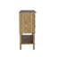 Commode d'appoint 2 tiroirs Naturel Voir ci-dessous