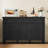 Buffet Cabinet Sideboard With 2 Drawers and Cabinets, Classic Style Sideboard With Adjustable Shelves For Living Room, Kitchen, Dining Room-1290426171-1302509529