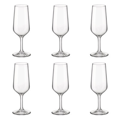 230ml Glass Flute Set