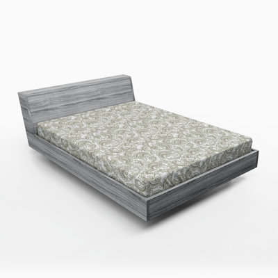 Microfiber Floral Fitted Sheet