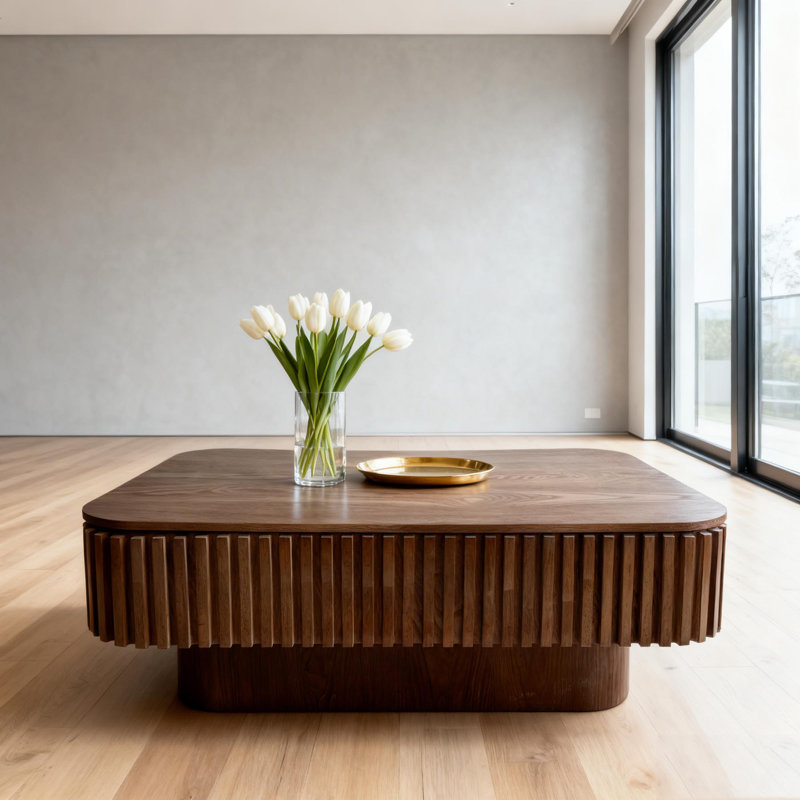 Table basse, Noyer