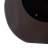 Handmade Gaia Sphere Indoor / Outdoor Metal Planter in Mocha Charcoal with Drainage Hole
