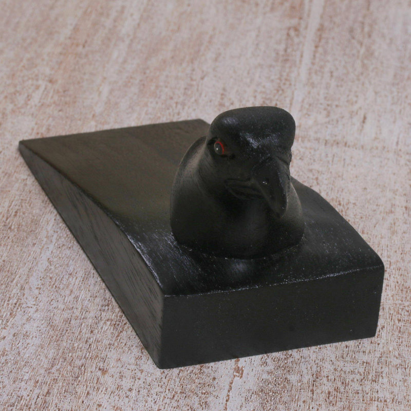 Generosa Eagle Wood Wedge Floor Stop