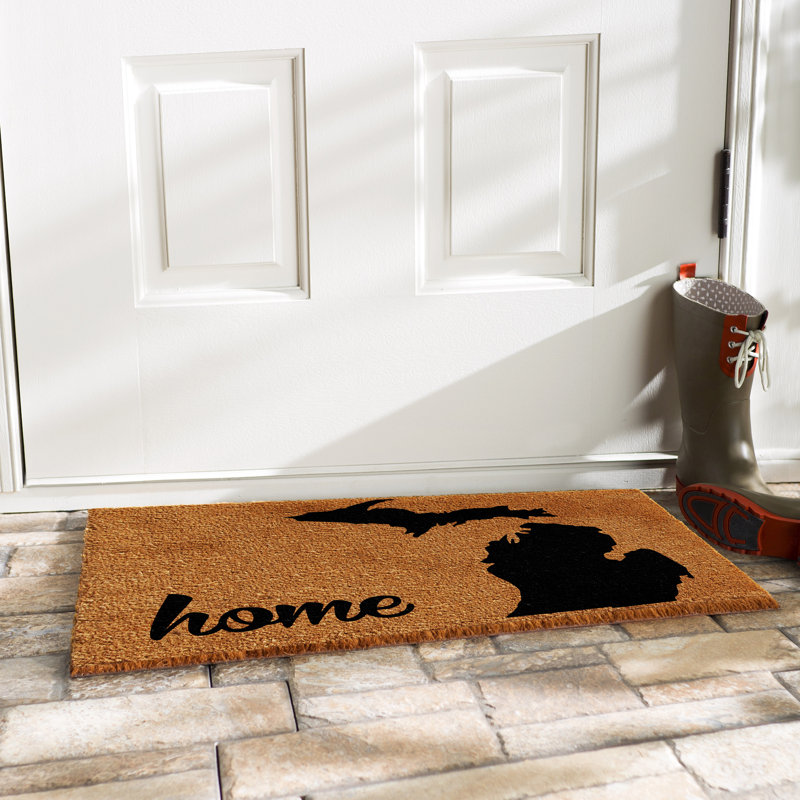 Tapis d'extérieur antidérapant Michigan, Rectangle 1,5 pi x 2,5 pi