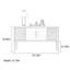 Buffet moderne avec rangement simple