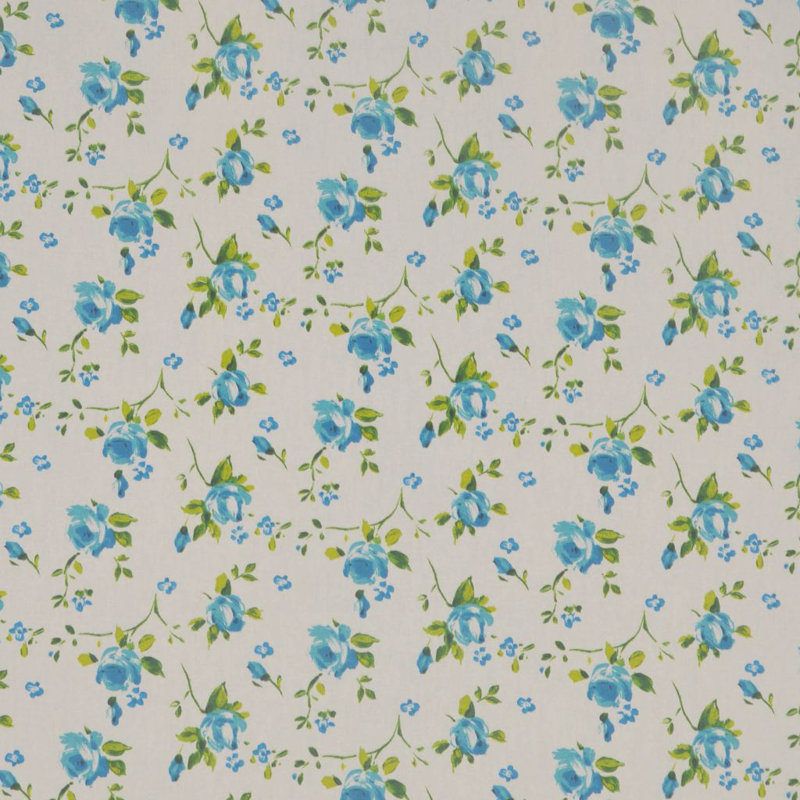 Allure Floral Foliage Fabric, Ink
