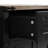 Kitchen Island With Rolling Wheels, Drop Leaf, Power Outlet, 53.5'' X 28.62'' 36.5'', Black For And Dining Room Supply, Storage, Black, 53.5''W 28.62''D 36.5''H