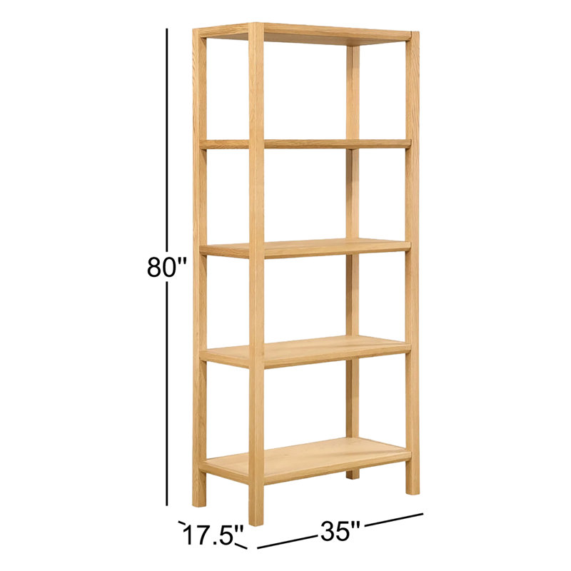 Nolan Standard Bookcase, Natural