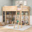 Lit mezzanine en bois avec éclairage DEL, panneau de tableau noir et tablettes-1094825876-1094825881