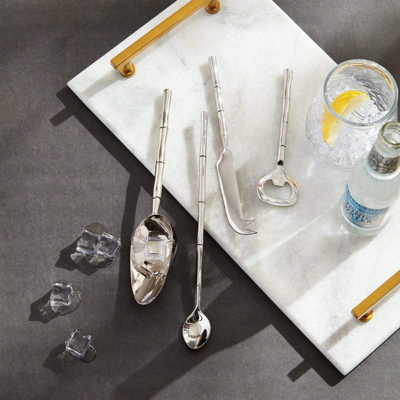 Barrona Bar Tool Set, Silver