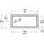 Base de douche Duravit Architec-67405357