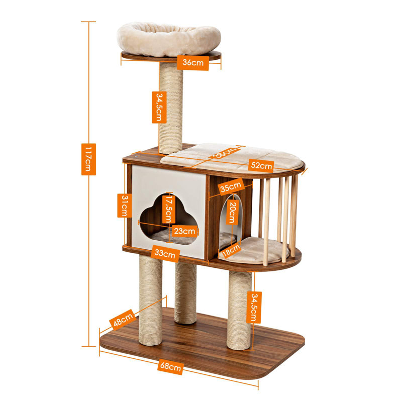 Tomball 117cm H Cat Tree