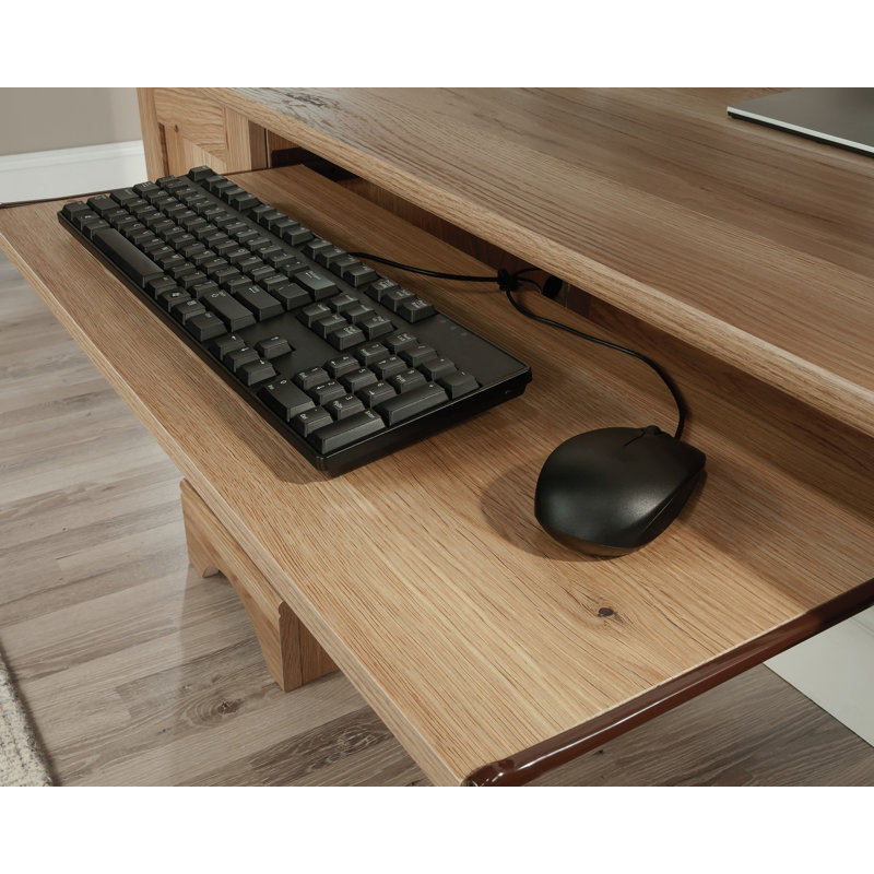 Damian Computer Desk Esb 3A, Timber Oak