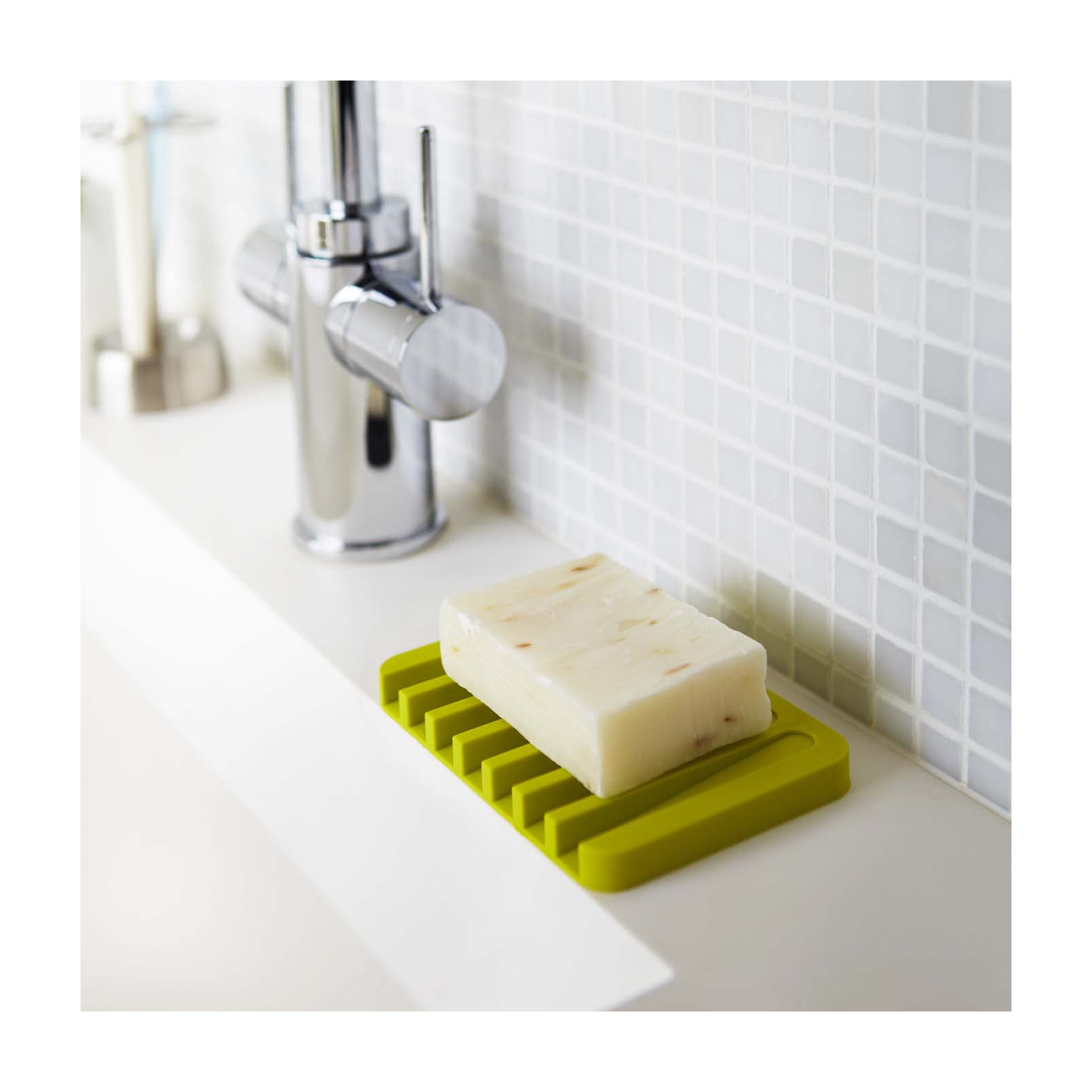 Yamazaki Home Soap Tray, Green