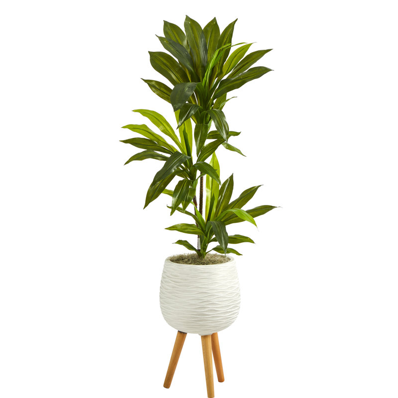 Plante artificielle 46 po en pot, L 12 po x P 12 po x H 46 po