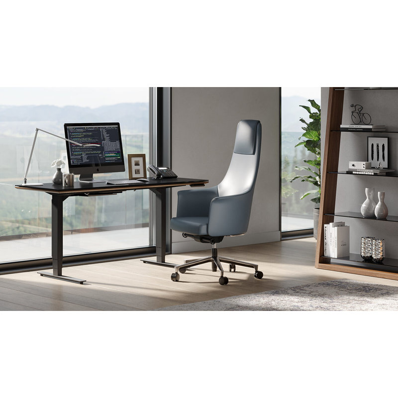 Bolo Swivel Executive Chair, Ocean