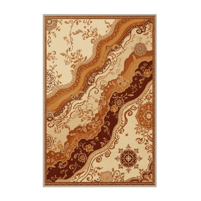Tapis oriental doux et moelleux Kamena