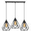 Carnbrock 3 - Light Black Kitchen Island Pendant-338759691