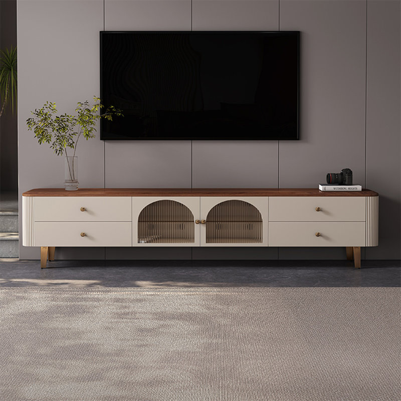 Meuble télé simple pour le salon, H 19,3 po x L 70,9 po x l 15,7 po