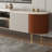 TV cabinet paired with coffee table