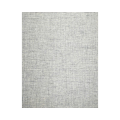 Tapis oriental texturé multicolore tissé à la main de style oriental ardoise