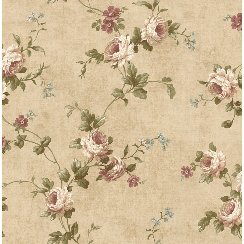 Papier peint Seabrook Designs Tawnie, Noisette