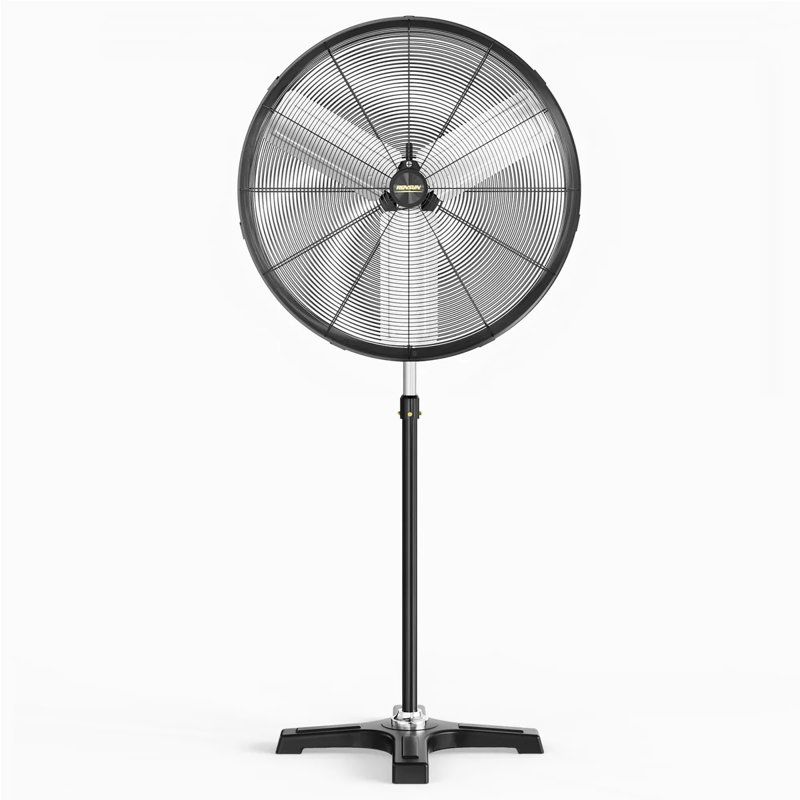 Ventilateur sur pied industriel 30 po, H 74,8 po x l 31,7 po x P 25,6 po