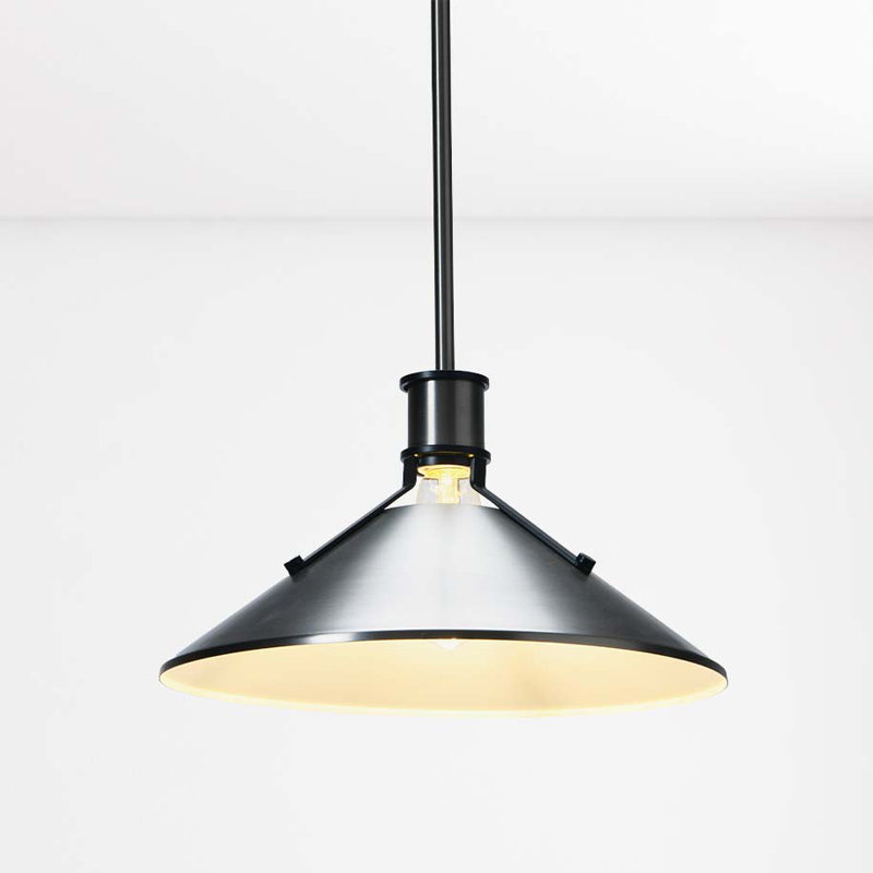 Robert Stevenson Lighting Silas - Plafonnier en métal, Antique Nickel