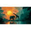 Décoration murale éléphant Girafe-279766118-279766121