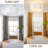 Rattan Ceiling Light Fixtures Flush Mount 3-Light Boho Light Fixtures Ceiling Mount For Bedroom Close To Ceiling Light Modern Rattan Chandelier Lighting(White)