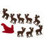 Handmade Reindeer Christmas Garland