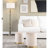 Cream Velvet With Gold Metal, Styling, Nestable Ottomans, 12.5 In Inside Length, Width, 16.75 Depth, Indoor Use, 250 Lbs Limit, No Assembly Metal And , Stylish Upholstery, Two Ottomans Removable-498136116